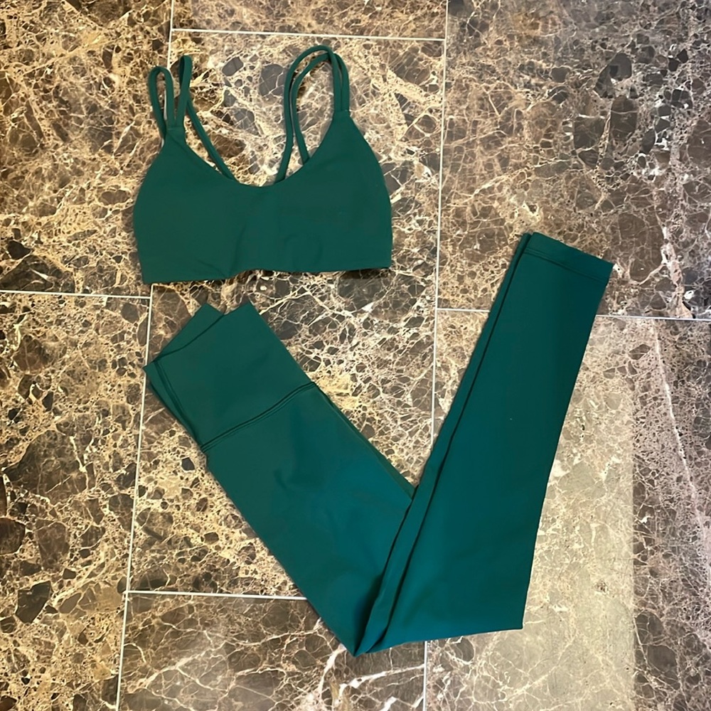 TNA Action workout set - dark green